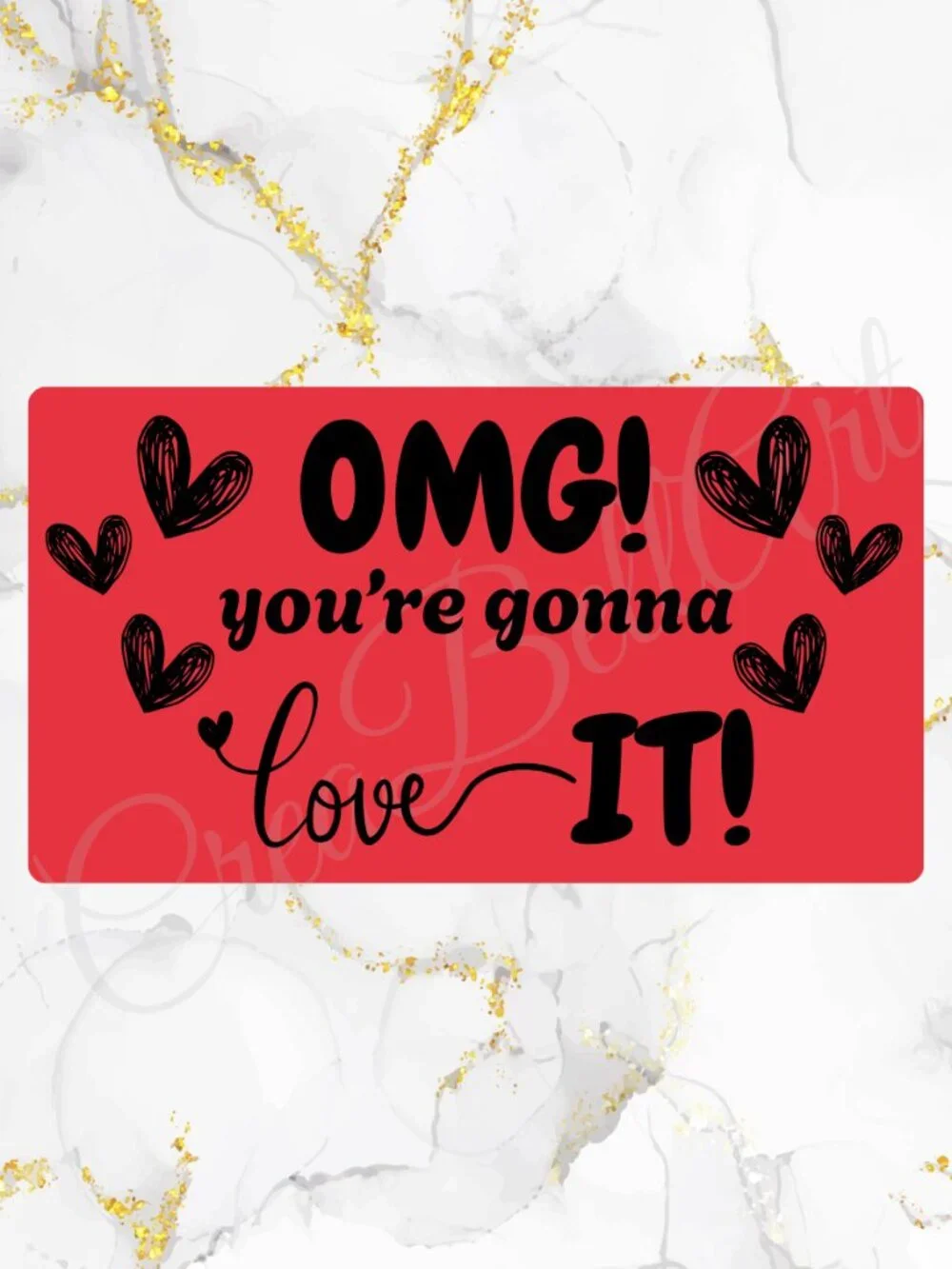 100 Thank you Stickers for Packaging | Small Business Labels